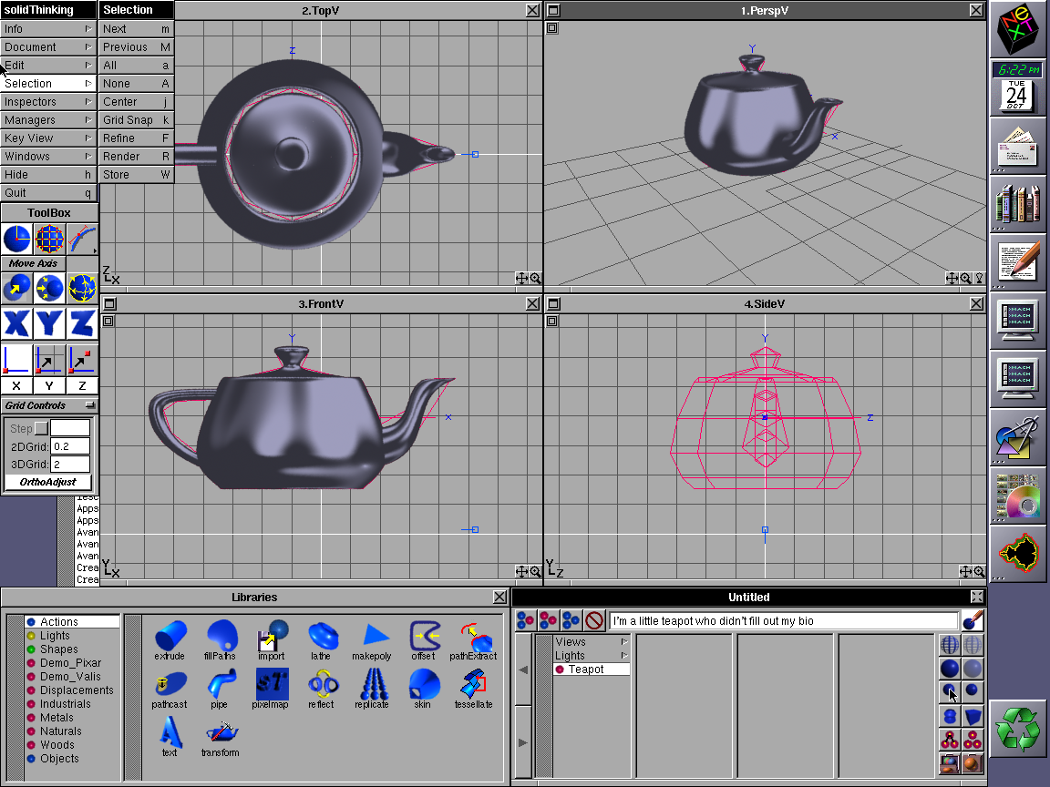 solidThinking 3D software